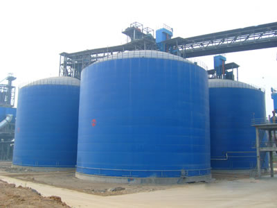 永德水泥钢板库改造