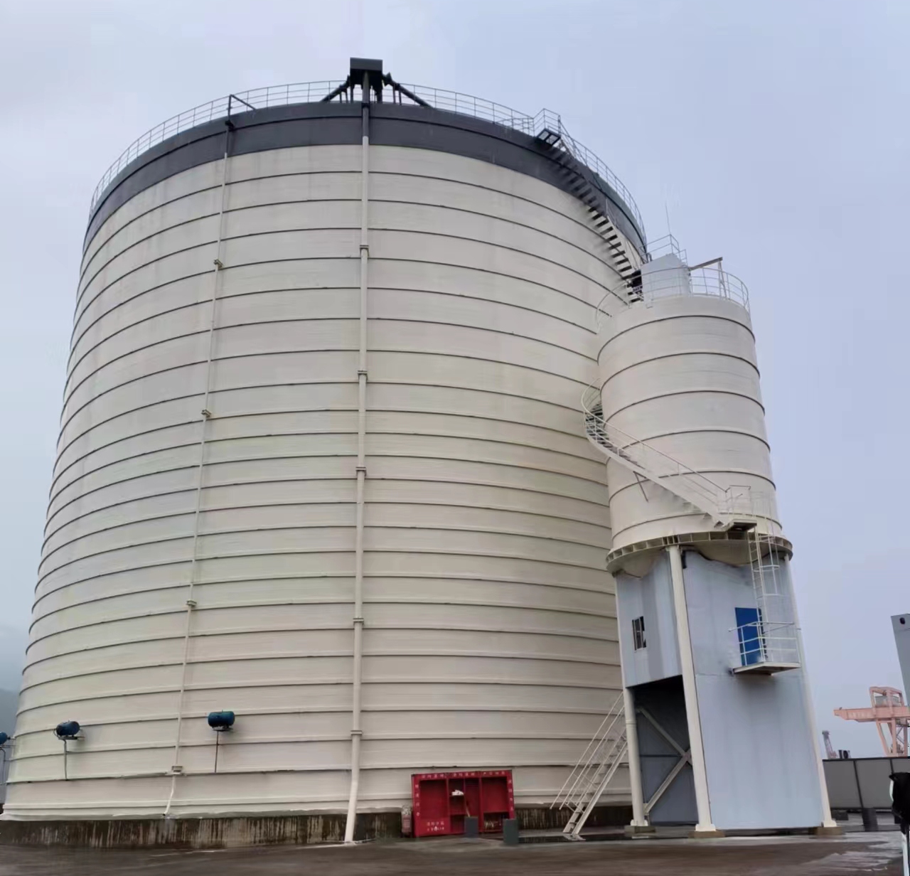 永德10万吨水泥钢板库