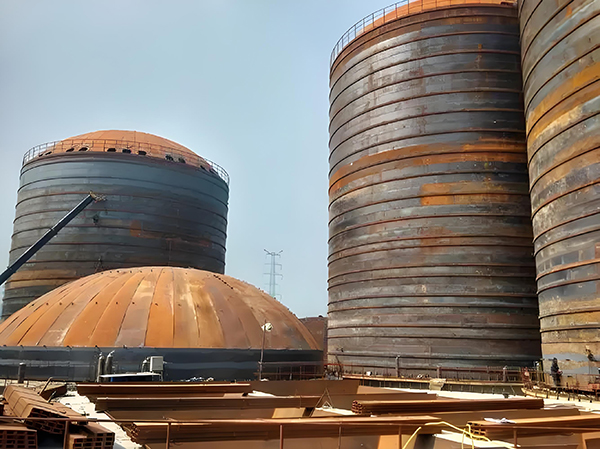 永德焦粉钢板仓